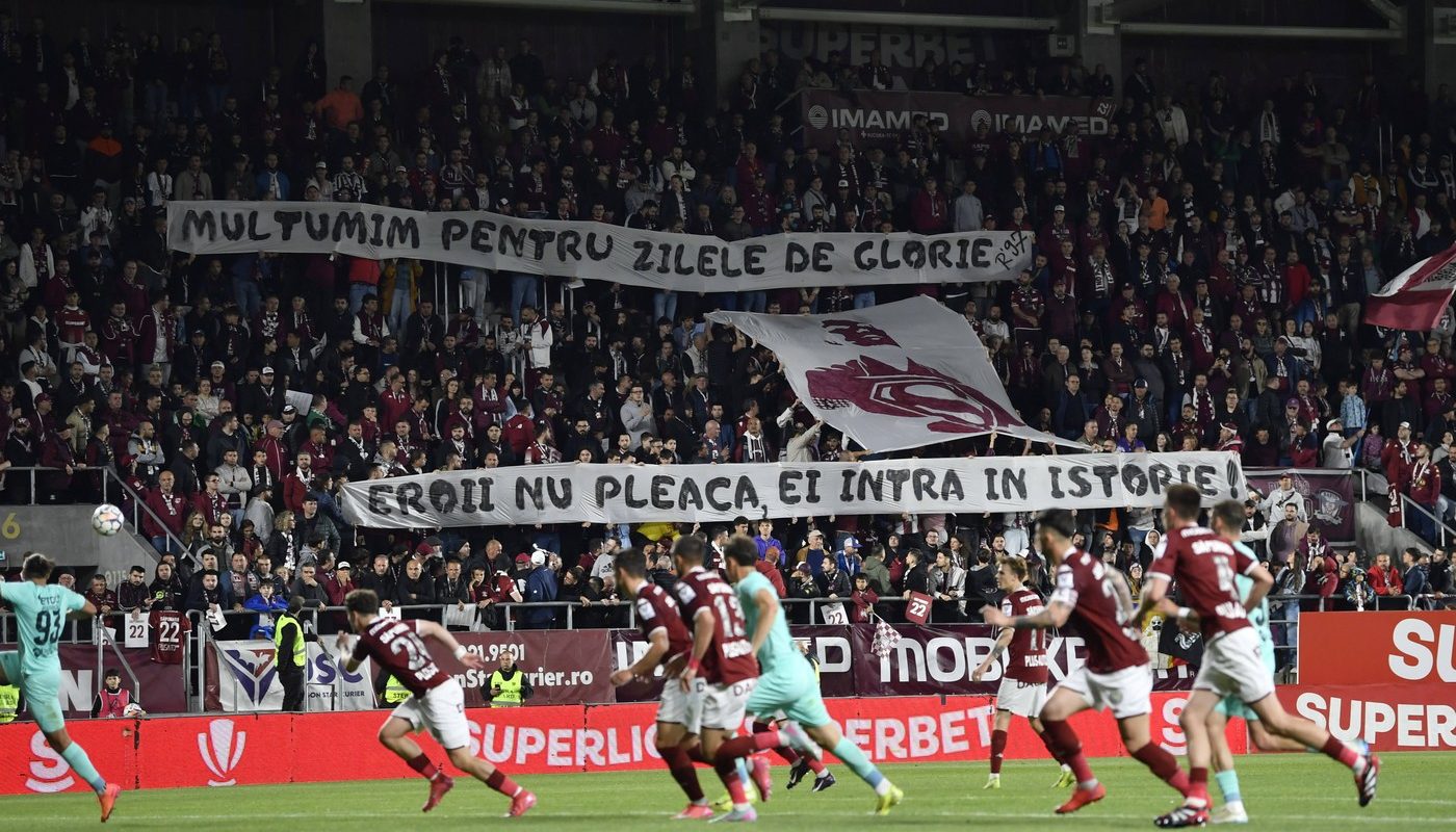 [ad_1] CFR 1907 Cluj și FC Rapid București se confruntă duminică, la ora 20.30, într-un derbi feroviar cu implicații mari în SuperLiga românească