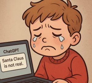ChatGPT dezvăluie copilului tău că Moș Crăciun nu există – sfaturi pentru părinți