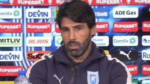 Declarațiile lui Filipe Coelho în prima sa conferință de presă ca antrenor principal al Universității Craiova