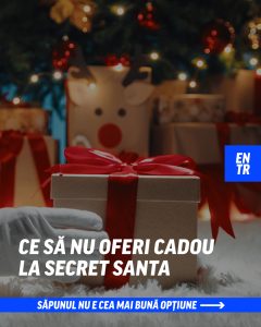 ENTR QUIZ: Ce nu trebuie să oferi ca dar de Secret Santa?