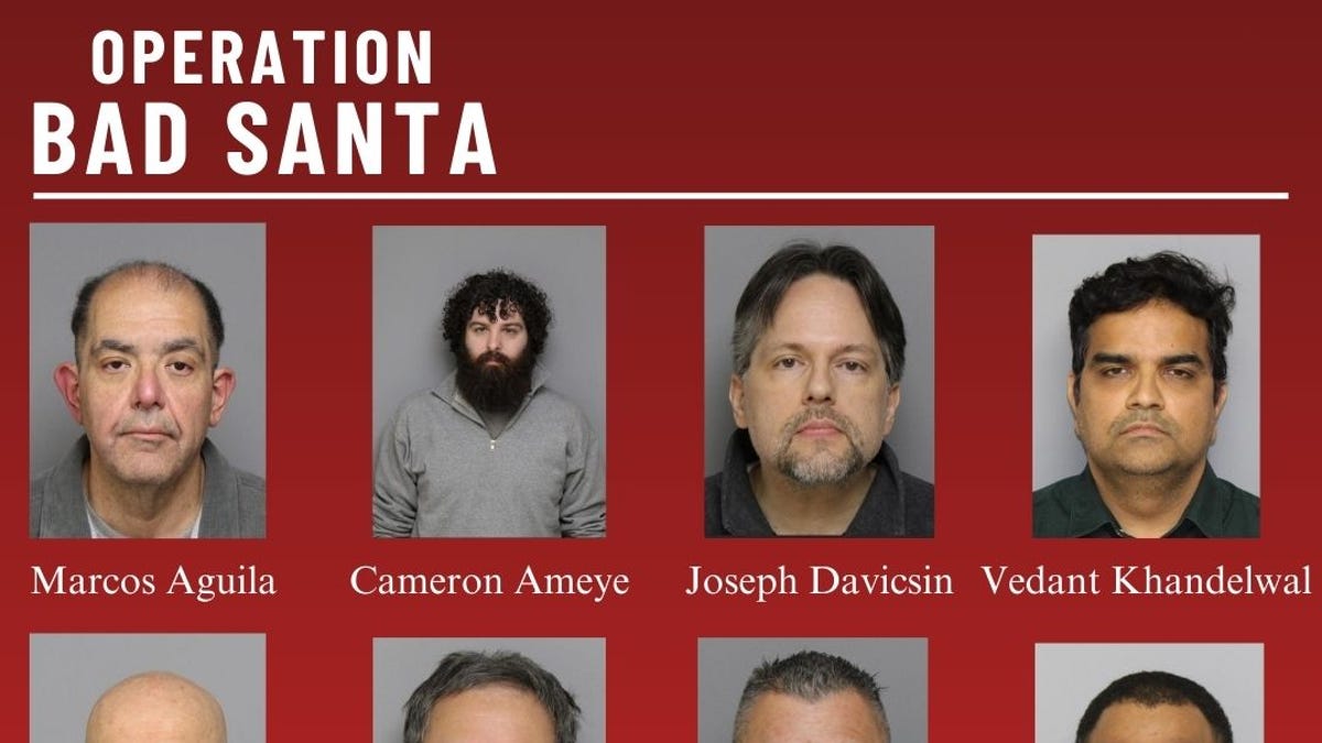 12 charged, including teacher, in Central Jersey child sex sting