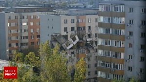 Trei niveluri vor fi dărâmate la blocul din Rahova afectat de explozie, cu stâlpi pentru stabilizare.