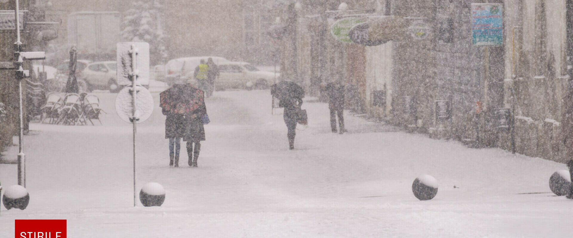 ANM a prelungit avertizările de vreme rea: vânt puternic, ninsori și viscol. HARTĂ