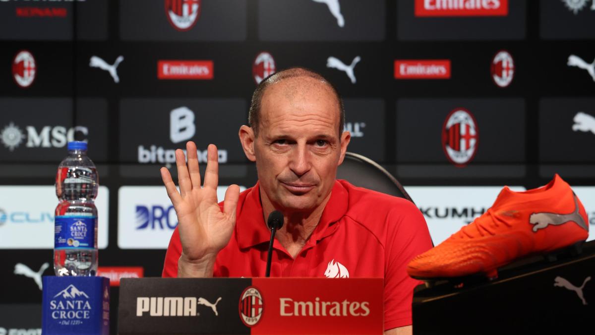 Allegri prima di Milan-Verona: "Leao non convocato, neanche Gabbia. Nkunku sì Fullkrug..."