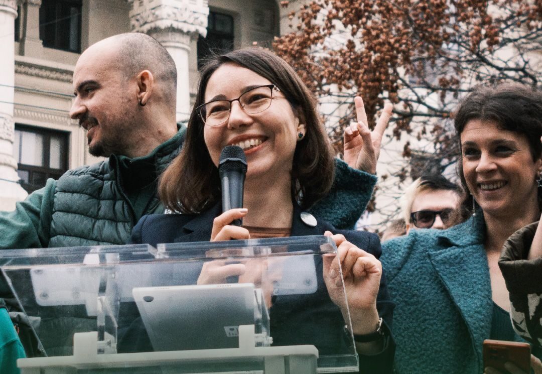Ana Ciceală, candidata SENS: Mulțumesc! Obiectivul nostru a fost să aducem în discuție subiecte ignorate de ani întregi / Conform estimărilor din sondaje, ea ocupă doar locul 5 cu 6% dintre voturi