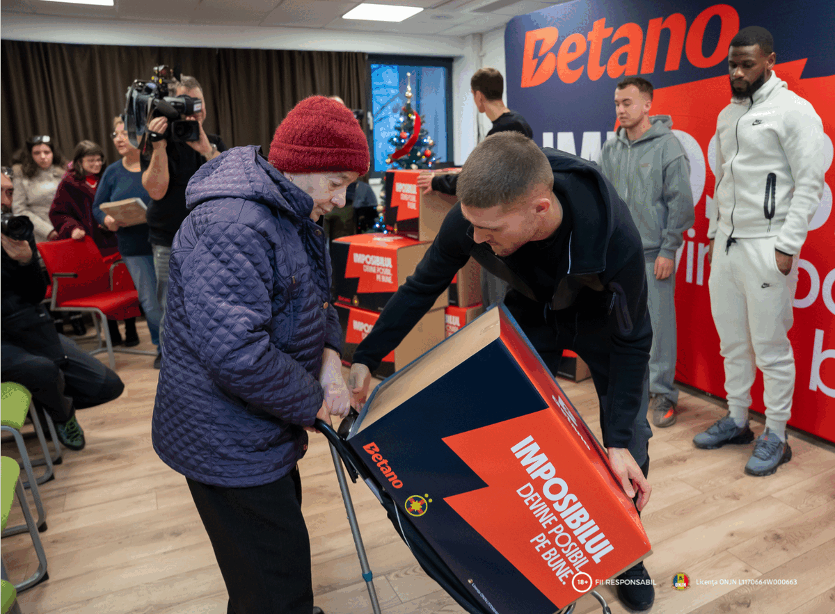 Betano renforcează legătura cu comunitatea în apropierea sărbătorilor.