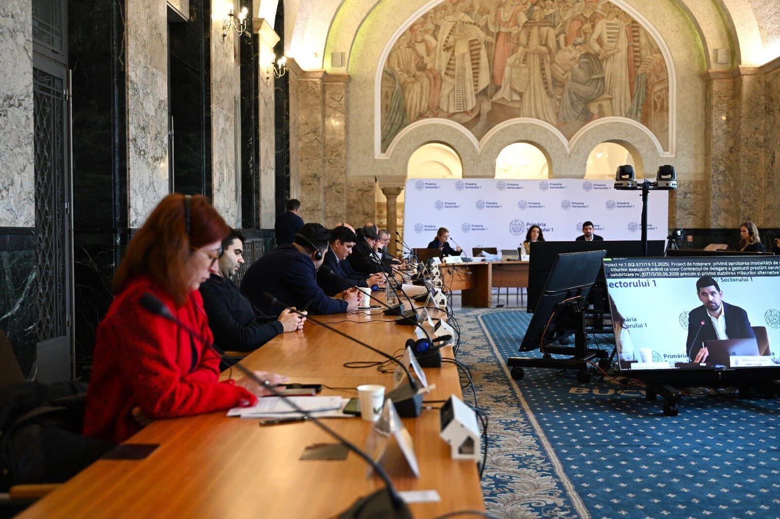 Consiliul Local din Sectorul 1 a autorizat efectuarea platii in rate a debitelor istorice catre compania de colectare a deseurilor.