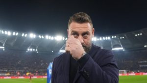 De Rossi, omagiat de Olimpico: strigăte și mesaje pentru legendă