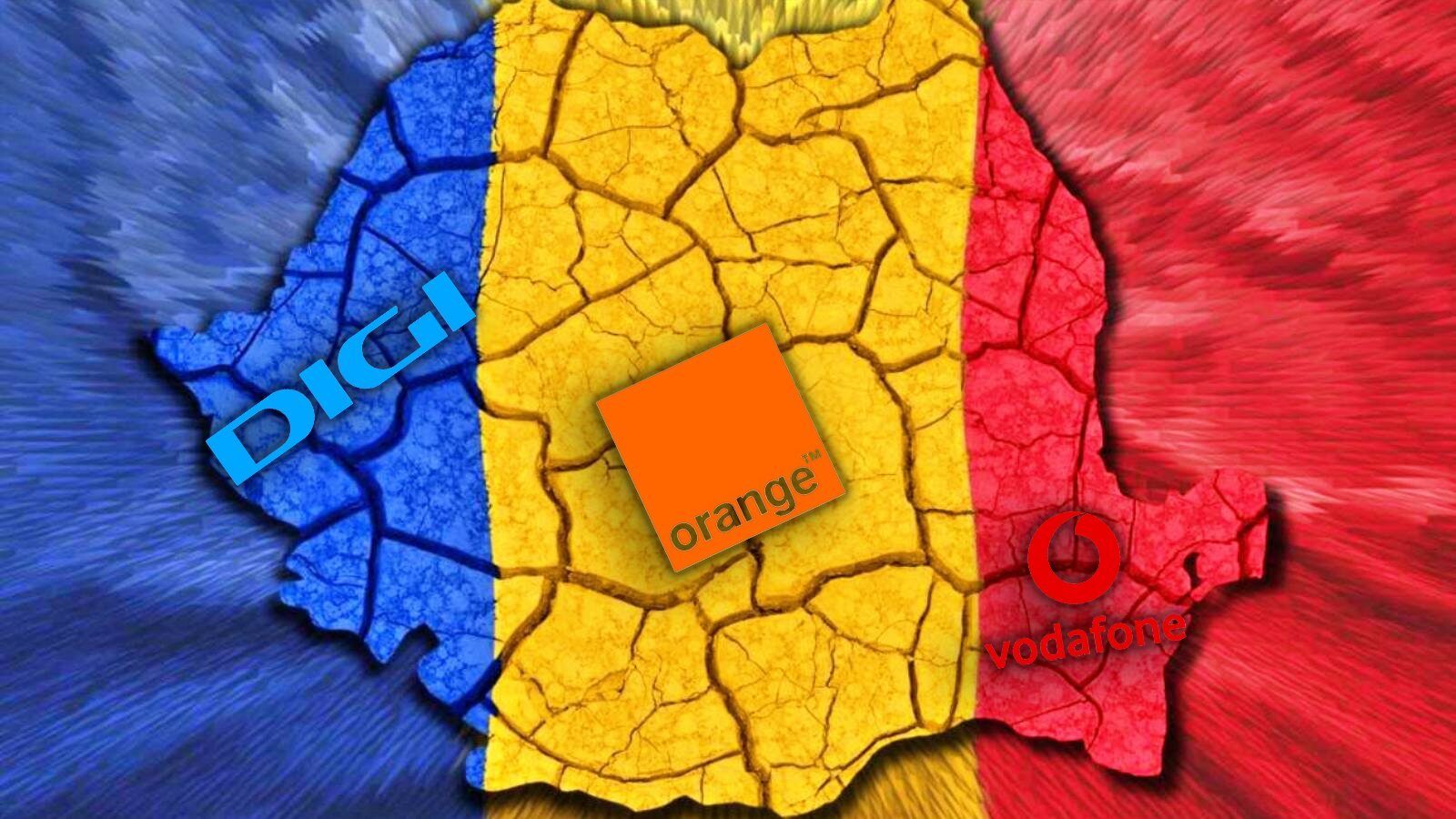 Digi RCS RDS, Orange și Vodafone concurență pe piața de internet și servicii digitale în România