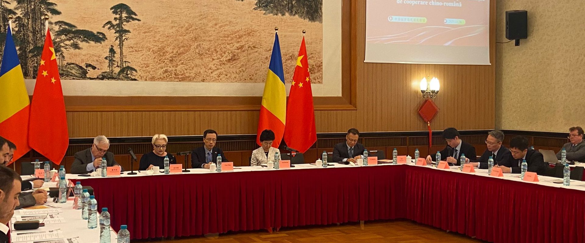 Echipa Internațională a Comitetului Central al Partidului Comunist Chinez face