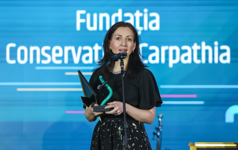 Gala CARIERE 2025 | Fundația Conservation Carpathia câștigă premiul „Leadership sustenabil”
