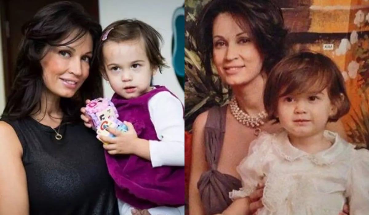 Nicoleta Luciu și fiica ei, Kim