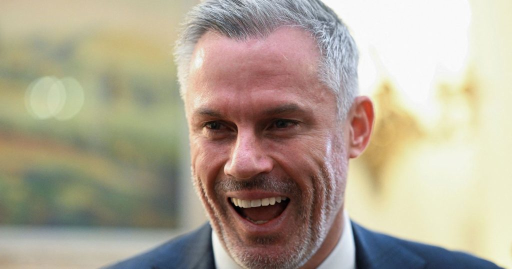 Jamie Carragher continuă războiul cu Salah! Postarea virală a fostului fundaș
