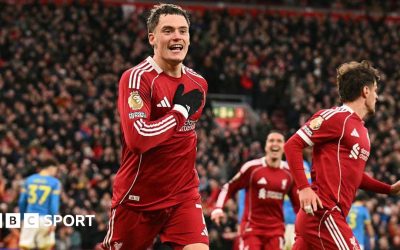 Liverpool 2-1 Wolves: Florian Wirtz scores his first goal for club