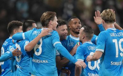 Napoli Bologna 2-0: decide una doppietta di Neres, la Supercoppa è di Conte
