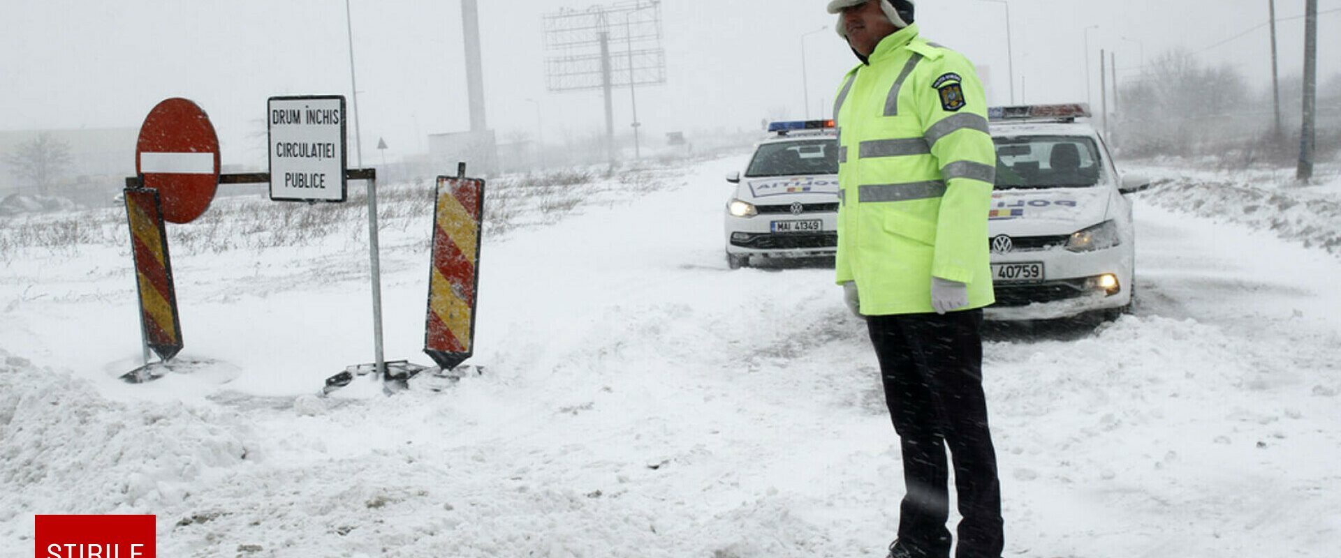 Trafic îngreunat din cauza ninsorilor. Care sunt șoselele cu probleme