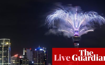 New Year’s Eve live: world prepares to ring in 2026, as Kiribati and New Zealand see in the new year | New year