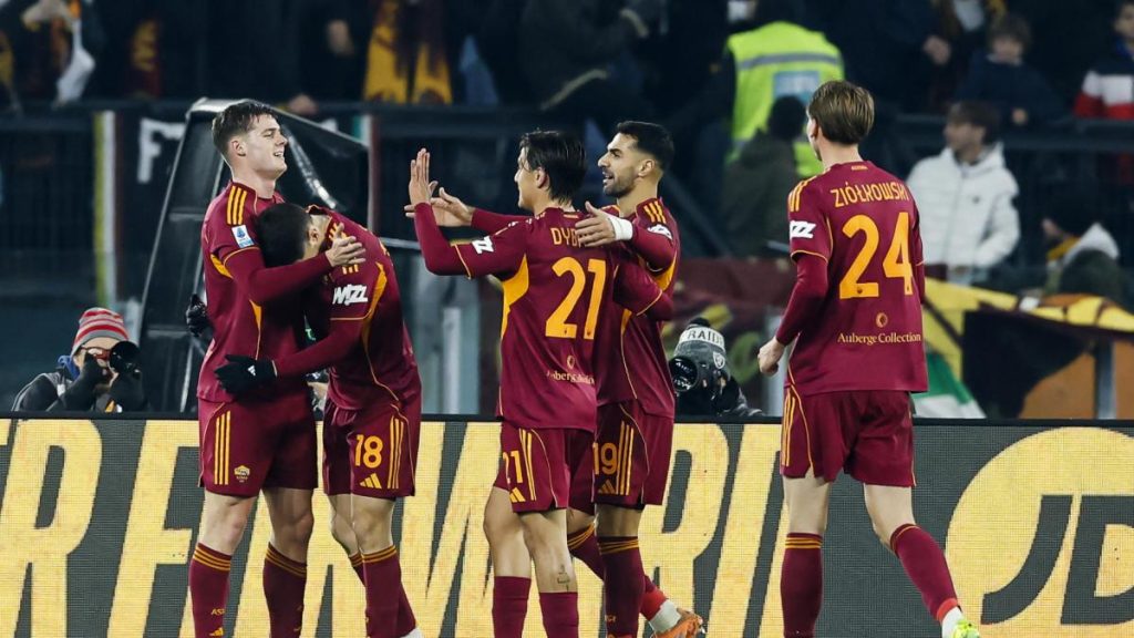 Roma-Genoa 3-1, gol di Soulé, Koné, Ferguson, Ekhator