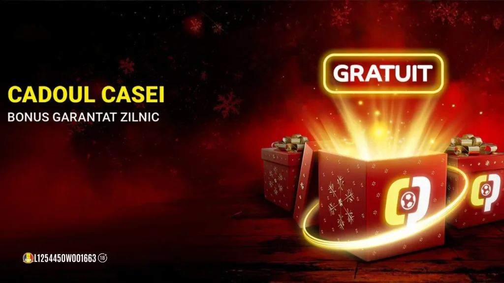Cadoul Zilei la Casa Pariurilor Ai câte un Bonus nou în fiecare zi