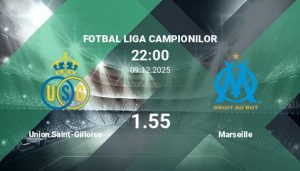 Union Saint-Gilloise – Marseille, Sugestii pentru Pariuri Fotbalistice…