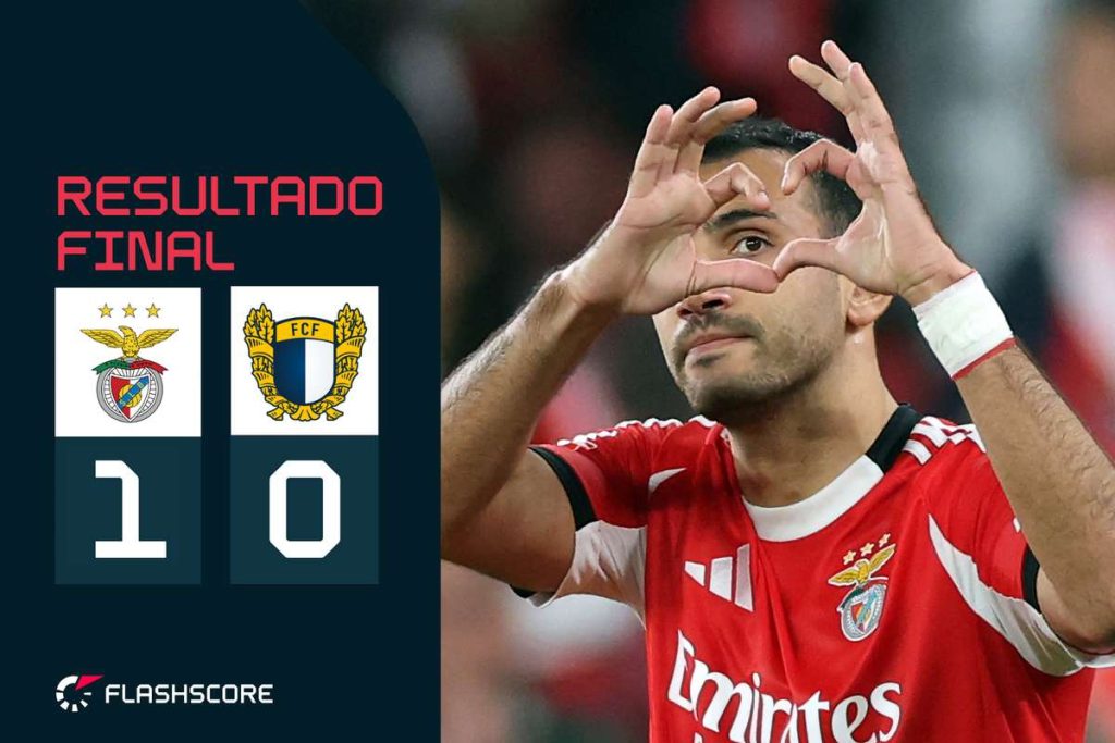 Castigo máximo para entrada com cotovelos de fora: Benfica vence Famalicão