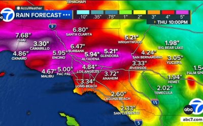 Southern California weather: Atmospheric river to bring storm, 'high risk' of flash flooding for some areas