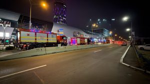 VIDEO: Evacuare de urgență în mall-ul Promenada din București din cauza unui incendiu.