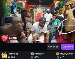 Carter Efe învinge pe Shanks și devine cel mai urmărit streamer african pe Twitch, după un live cu Davido