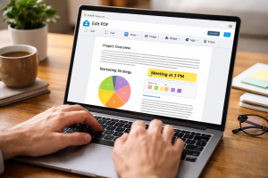 Moduri gratuite de a edita online PDF-uri, imagini și documente diverse