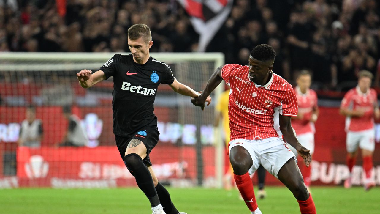 FCSB – Dinamo 0-0, în direct pe platforma Sport.ro. Un derby intens! Tot ce trebuie să știi înainte de confruntarea crucială de pe Arena Națională.