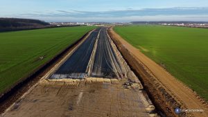 VIDEO | Primele imagini ale segmentului A0 Nord după 9 luni de construcție. Un sector va fi inaugurat la începutul anului următor