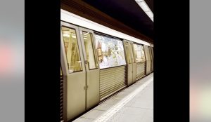 Metroul lui Moș Crăciun circulă pe Magistralele 1 și 3 ale Metrorexului / Spiritul sărbătorilor poate fi experimentat chiar și în călătoriile zilniceea noastră”