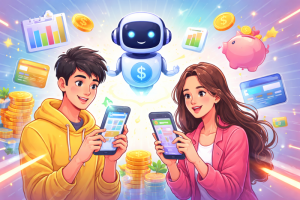 Cum utilizează tinerii inteligența artificială pentru a gestiona mai bine banii