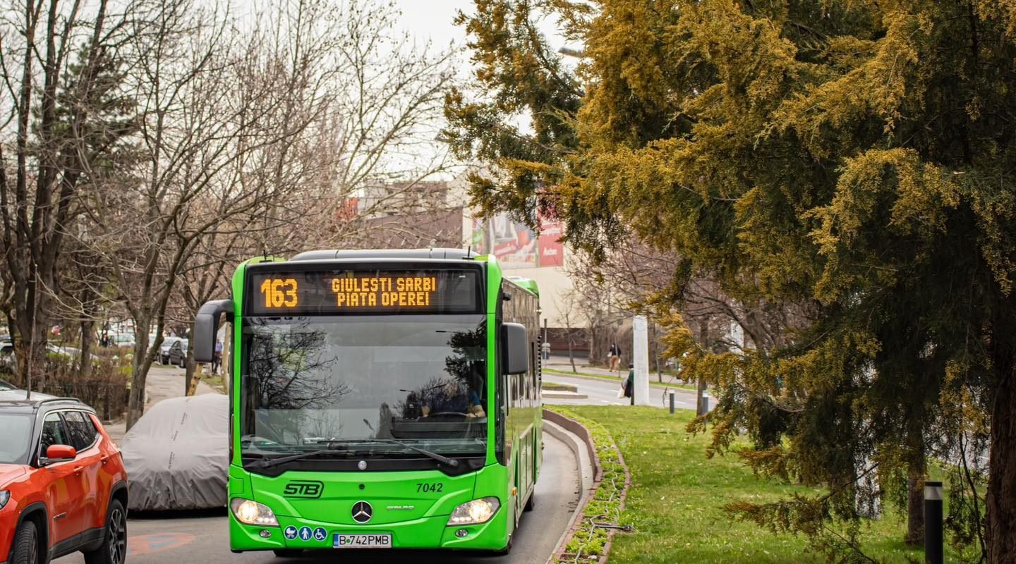 STB: Linia 163 reia traseul obișnuit începând cu 6 ianuarie