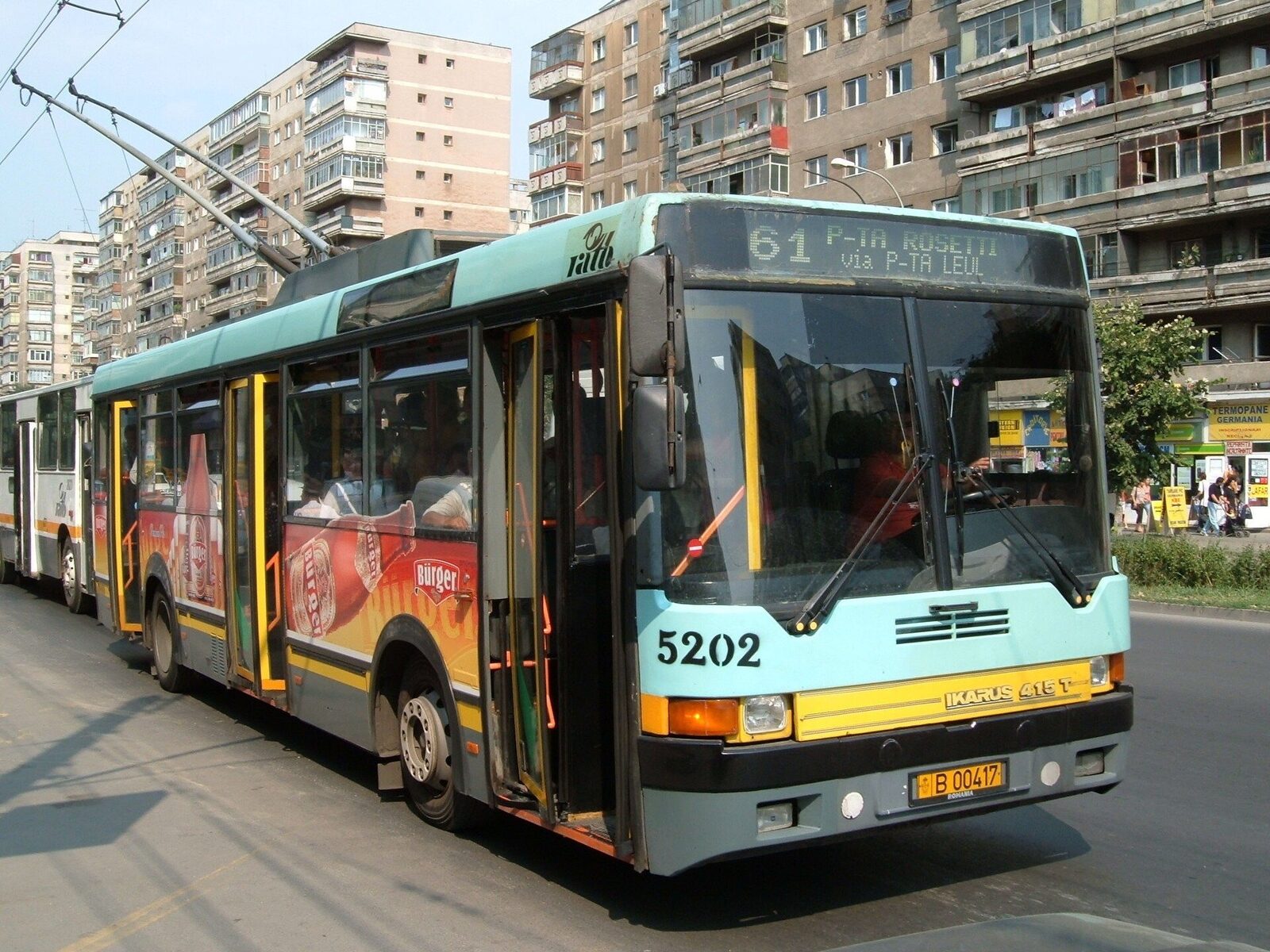 Stație nouă pentru linia de troleibuz 61, în oraș