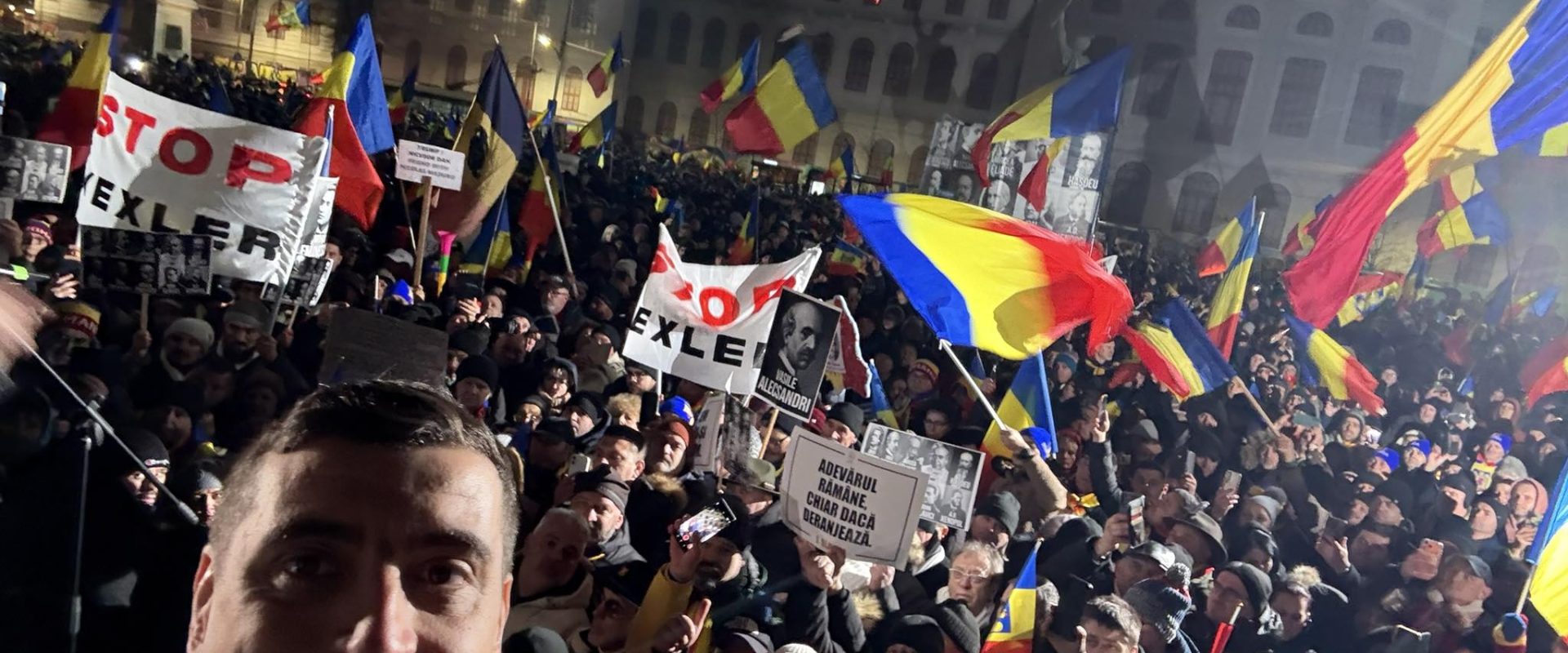 AUR mobilizează protestatarii: Marș spre Piața Victoriei pentru Călin Georgescu