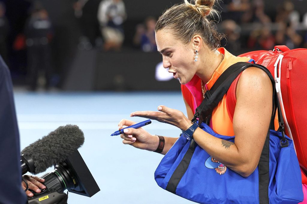 Calificare în finala Australian Open, apoi Netflix » Ce serial urmărește Aryna Sabalenka: „Sunt la sezonul 2”