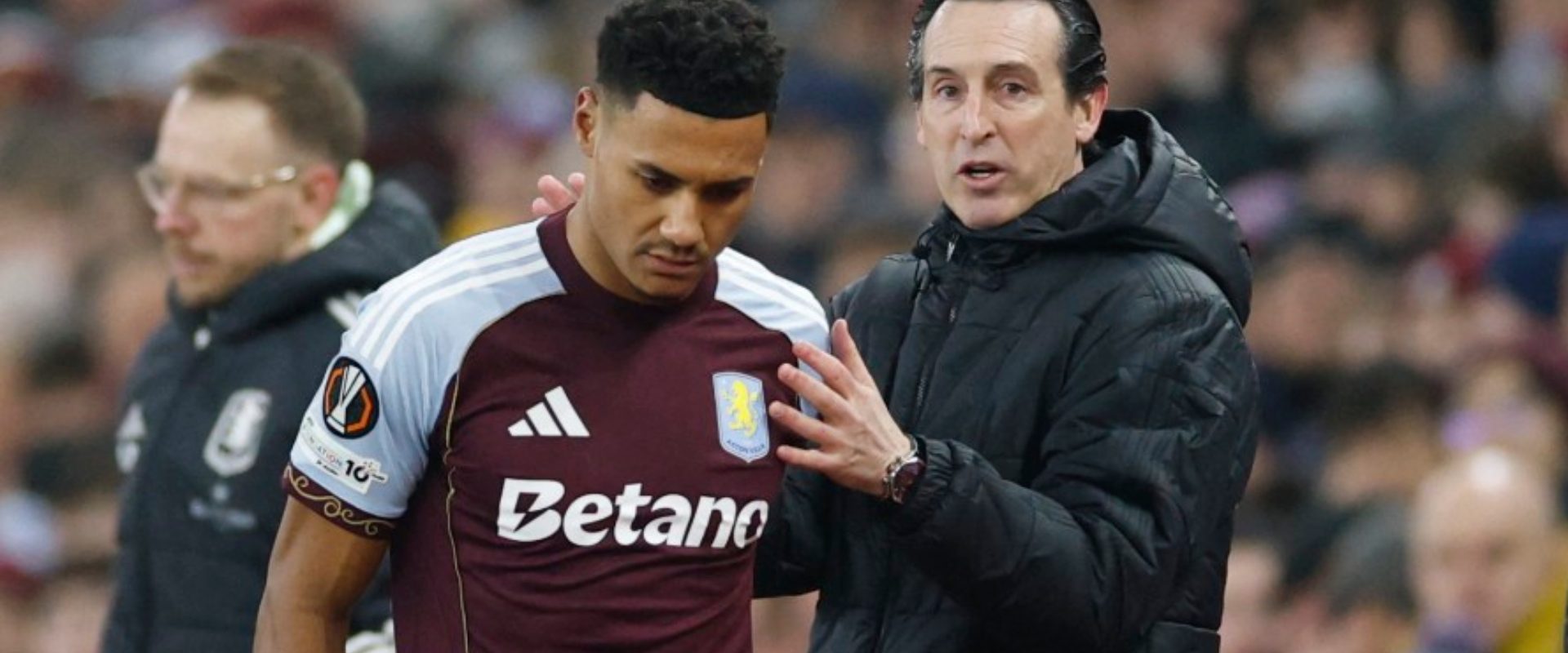 Aston Villa suffer huge blow to title hopes as Ollie Watkins limps off with hamstring injury in 'meaningless' match