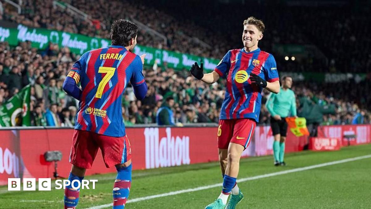 Holders Barcelona come through a tricky tie at Racing Santander to reach the quarter-finals of the Copa del Rey.