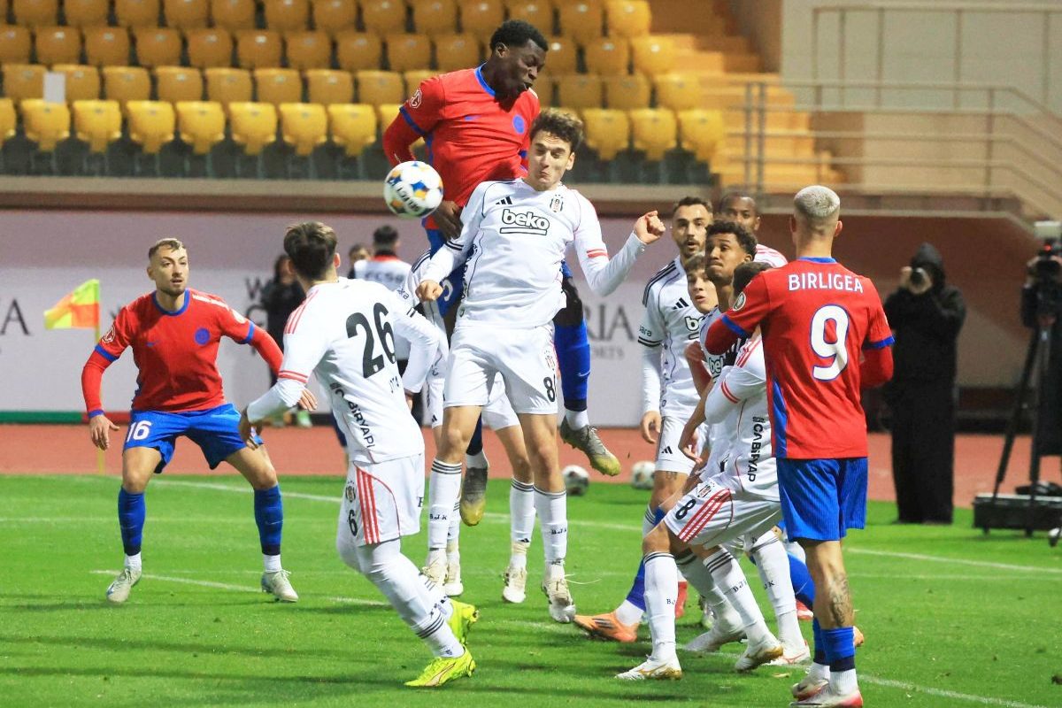 Beșiktaș 1-2 » Campioana, învinsă în singurul amical din Antalya! A avut 1-0, dar a pierdut după două greșeli în defensivă