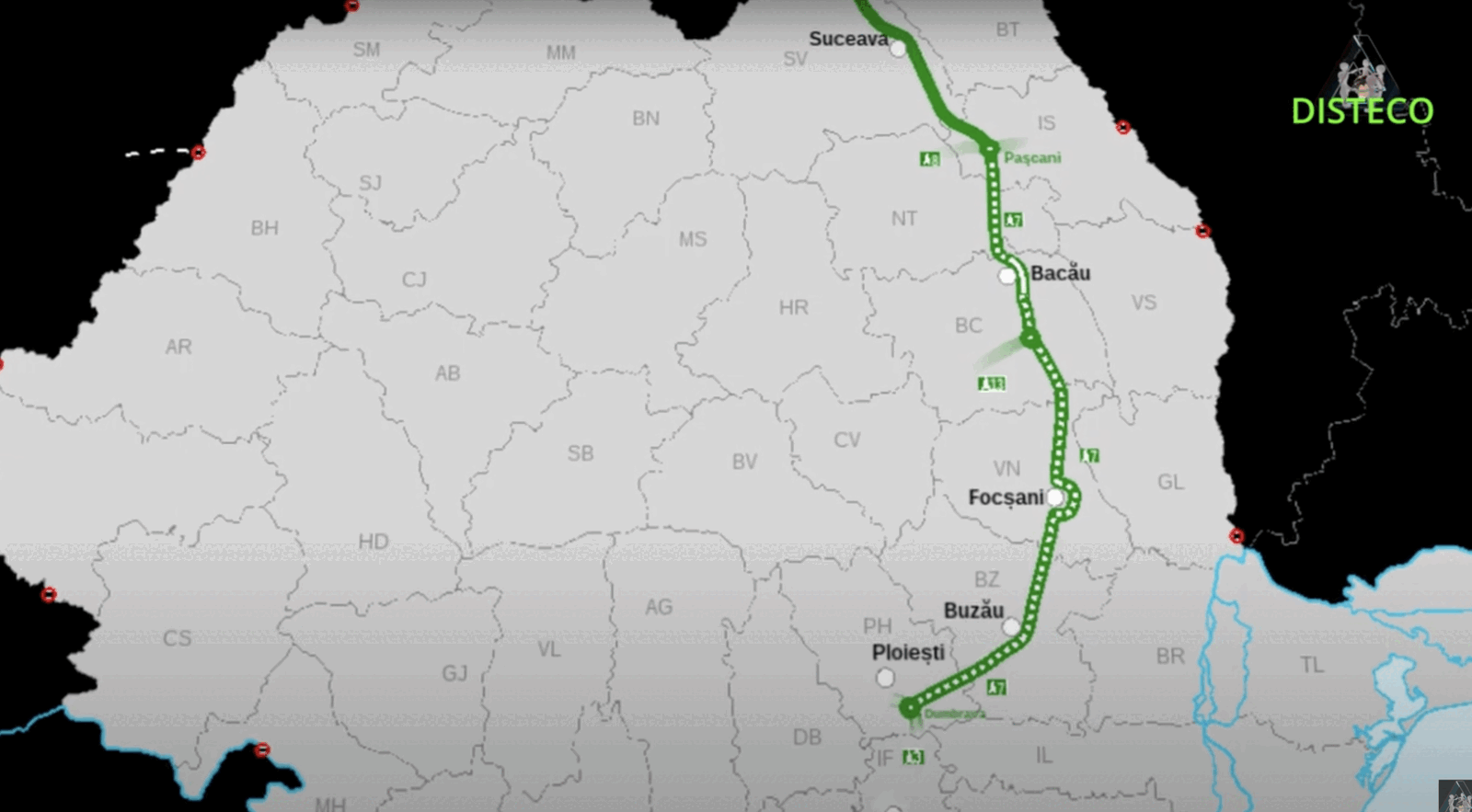 Primul nod rutier turbion din România ia formă: conectarea Autostrăzii Moldovei A7 cu Autostrada Unirii A8 se apropie de finalizare Lucrările pentru construirea primului nod rutier turbion din România au ajuns aproape de finalizare, marcând un pas important în dezvoltarea infrastructurii rutiere din țară