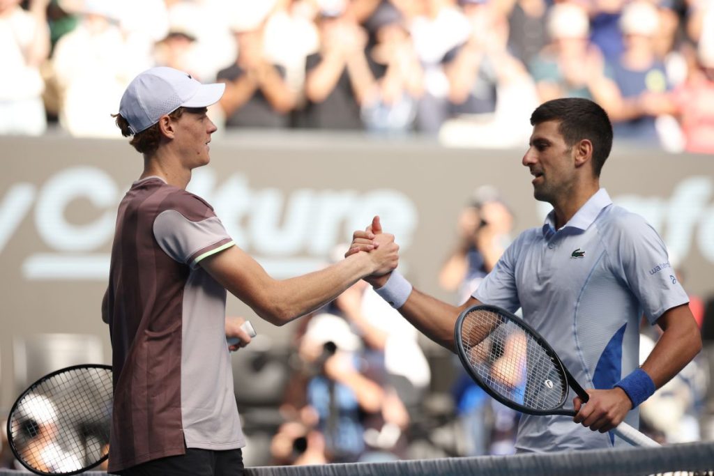 Novak Djokovic – Jannik Sinner, a doua semifinală de la Australian Open