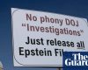 Nearly all Epstein files still unreleased a month after Congress deadline | Jeffrey Epstein