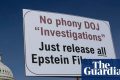 Nearly all Epstein files still unreleased a month after Congress deadline | Jeffrey Epstein