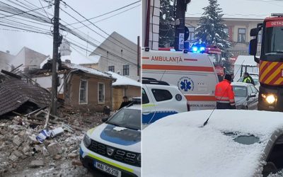 Explozie puternică la Poliția Rutieră Lugoj: trei agenți au fost răniți. Reacția Europol