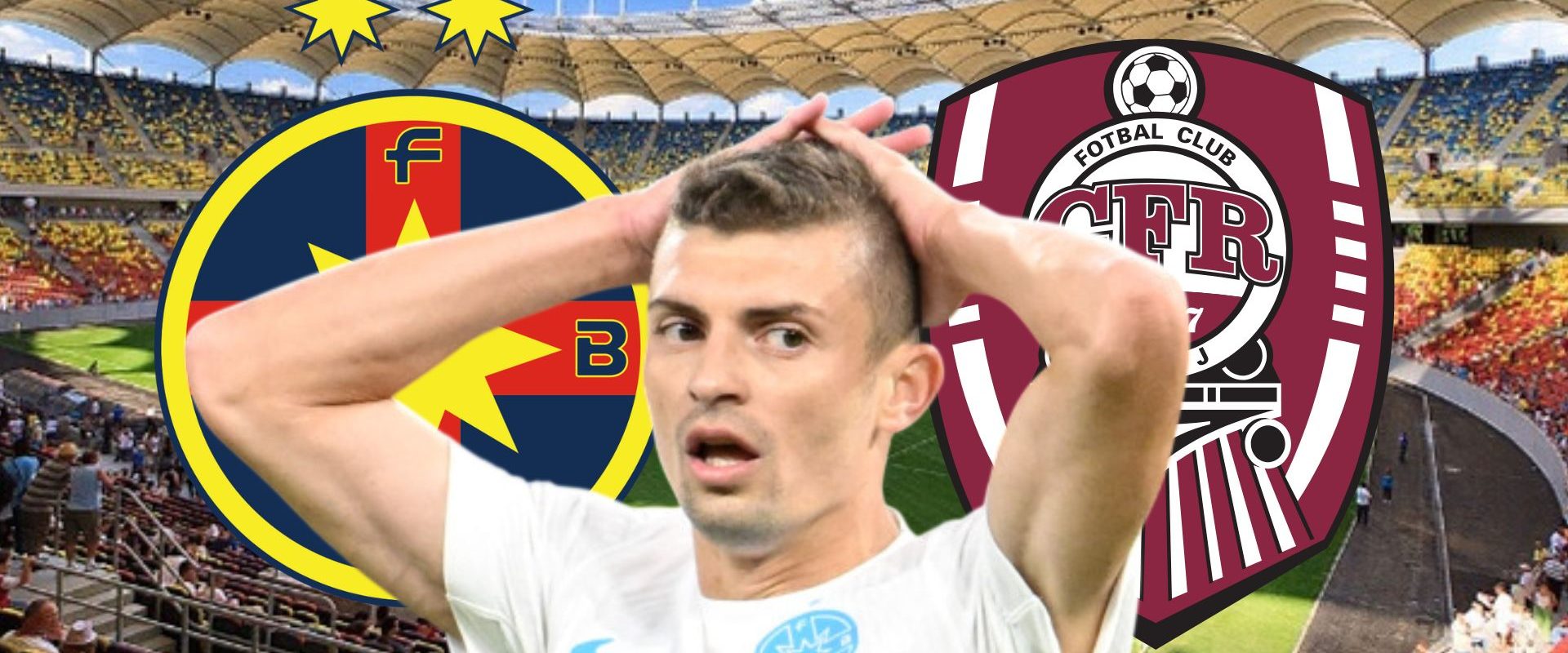 Pierdere uriașă pentru FCSB: Florin Tănase are ruptură și ratează derby-ul de play-off cu CFR Cluj! Exclusiv