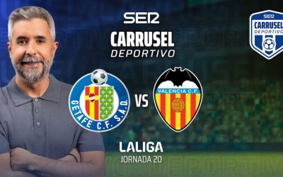 Getafe CF - Valencia CF, en directo: el partido de la jornada 20 de LaLiga, en vivo | Fútbol