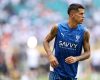 MIAMI GARDENS, FLORIDA - JUNE 18: Joao Cancelo #20 of Al Hilal warms up prior to the FIFA Club World Cup 2025 group H match between Real Madrid CF and Al Hilal at Hard Rock Stadium on June 18, 2025 in Miami Gardens, Florida. (Photo by Megan Briggs/Getty Images) (Inter links)