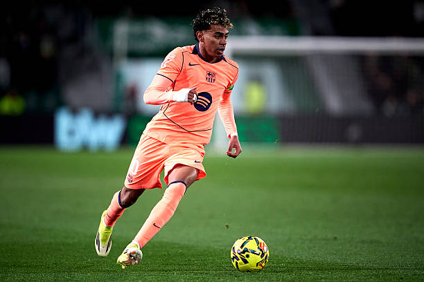 Lamine yamal   Lamine Yamal matches last seasons La Liga goal tally with 18 fewer games   AfricaSoccercom