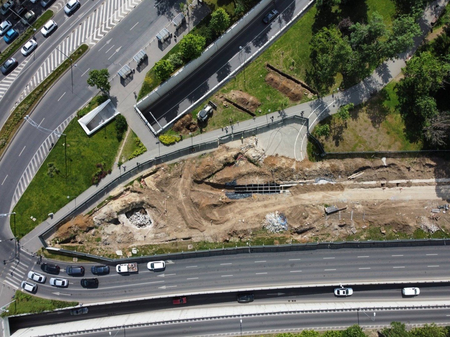 CNAIR solicită constructorilor Magistralei 6 să ajusteze amenajările rutiere temporare după incidentele de pe DN1